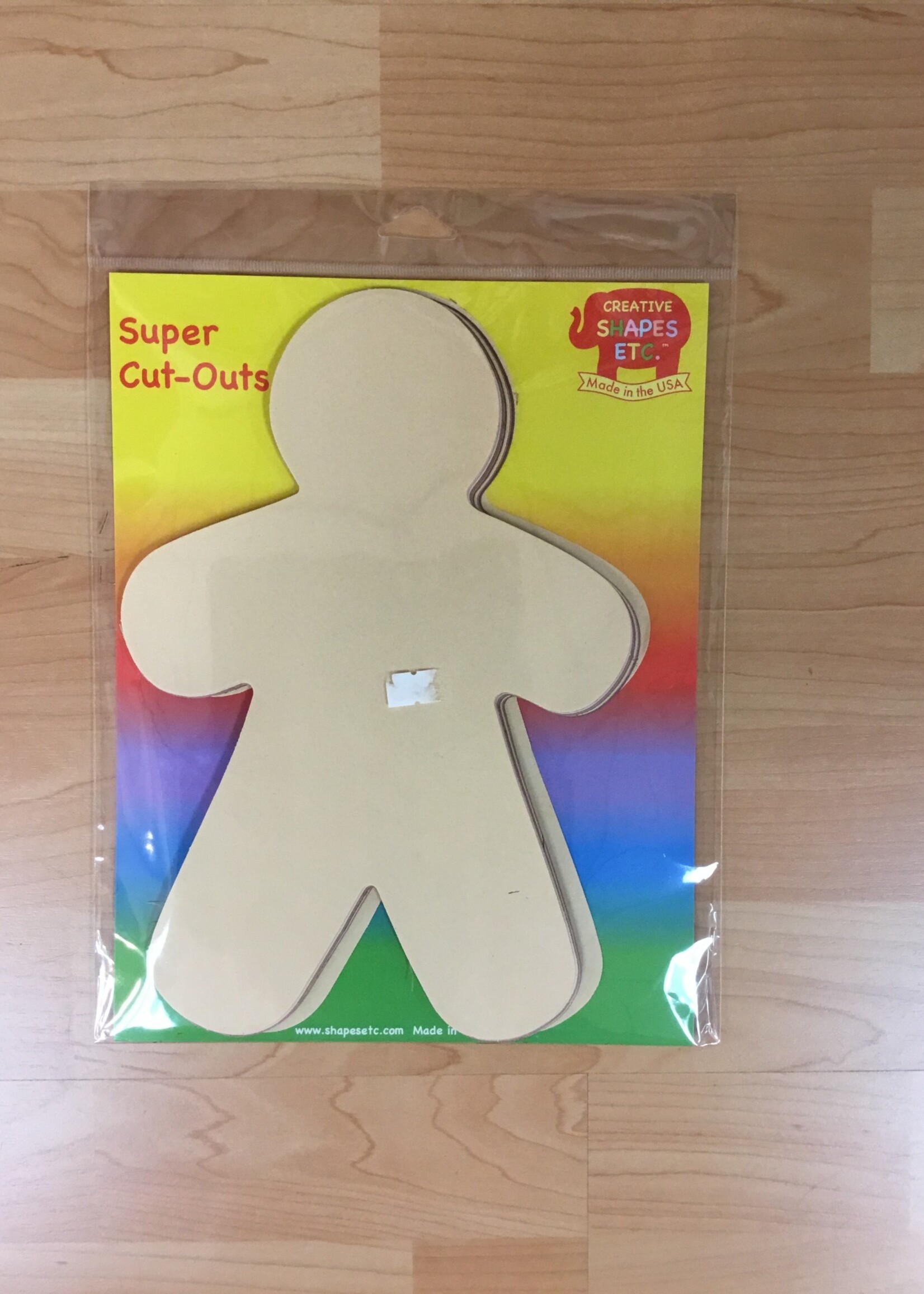 Multicultural Person Super Cutouts  15pc