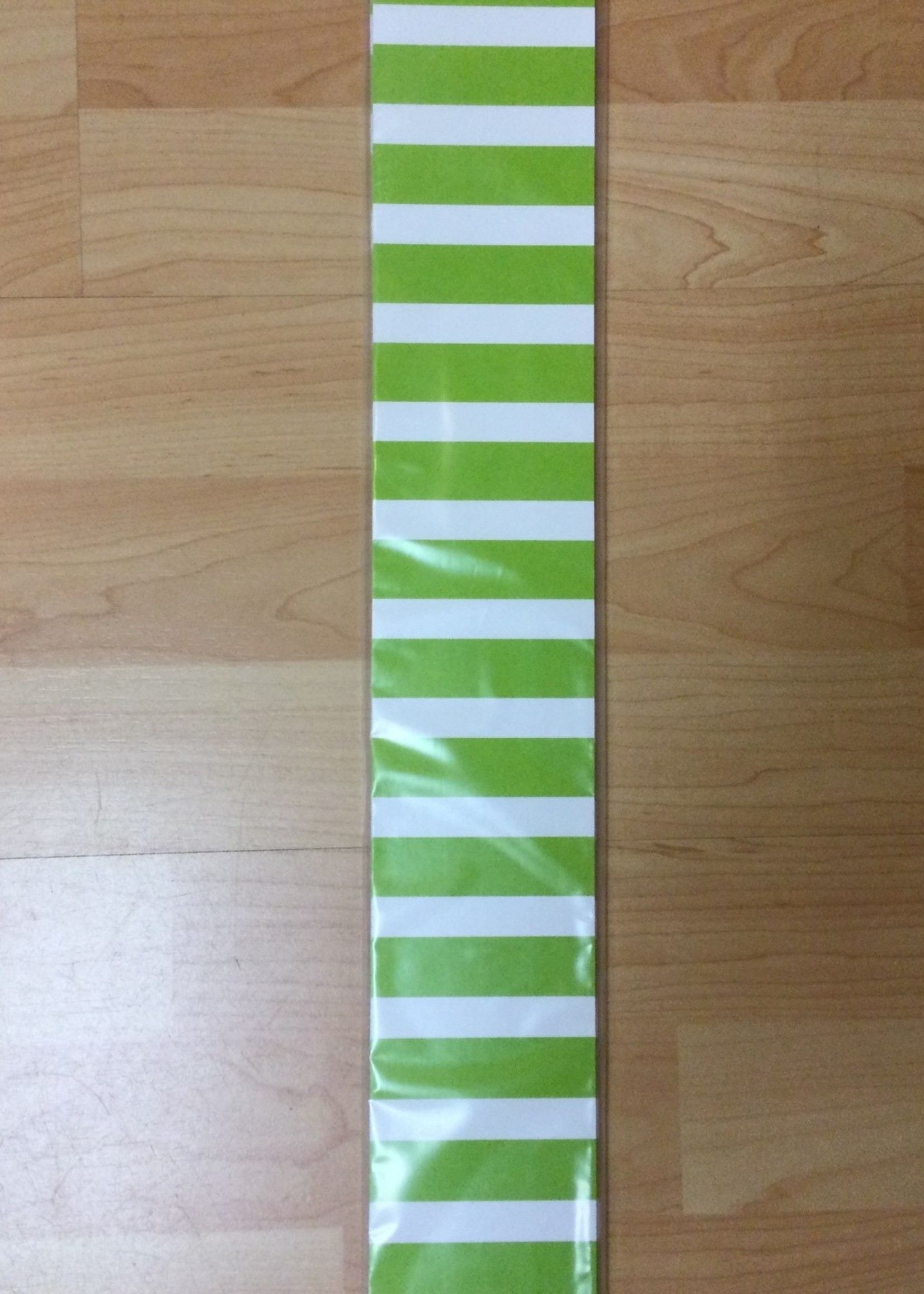 Lime Green Bold Stripe EZ Border 48'