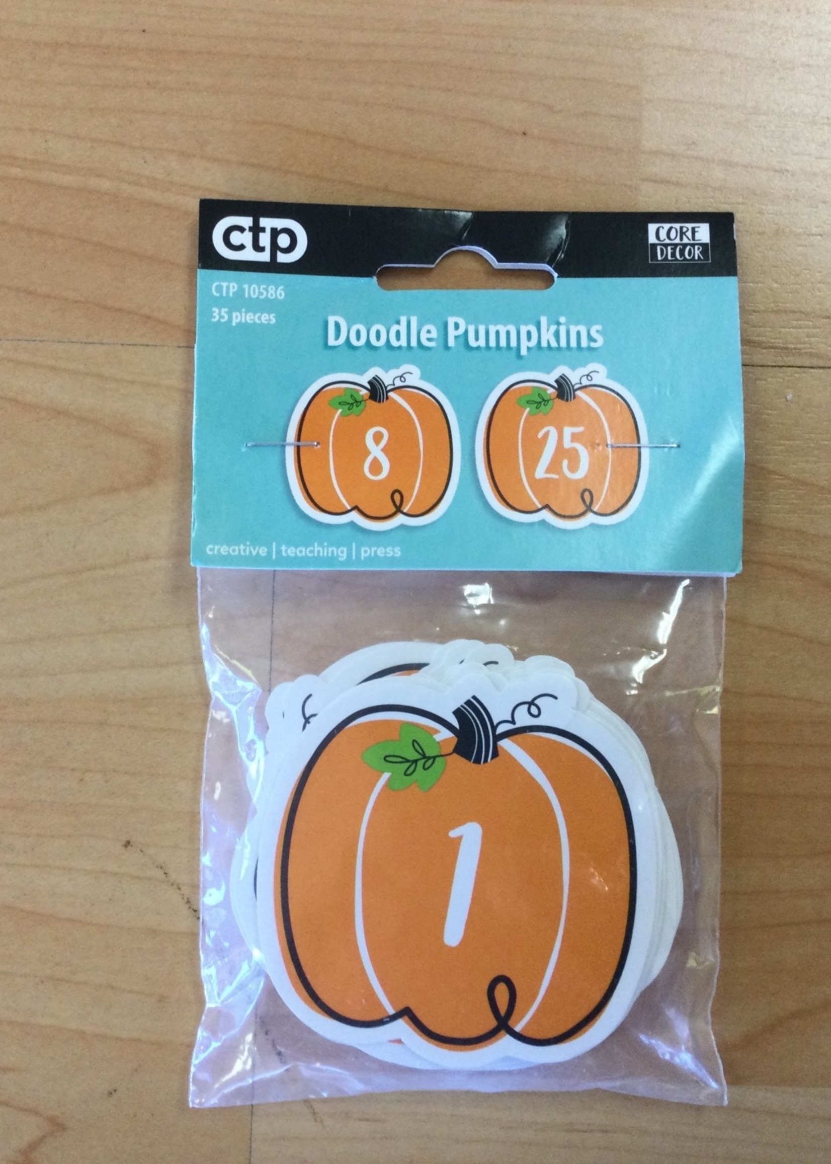 Doodle Pumpkins Calendar Days