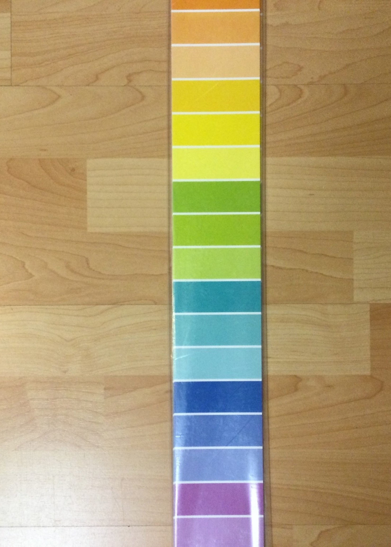 Rainbow Paint Chip EZ Border 48'