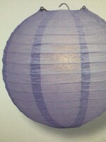 16" Lavender Paper Lantern