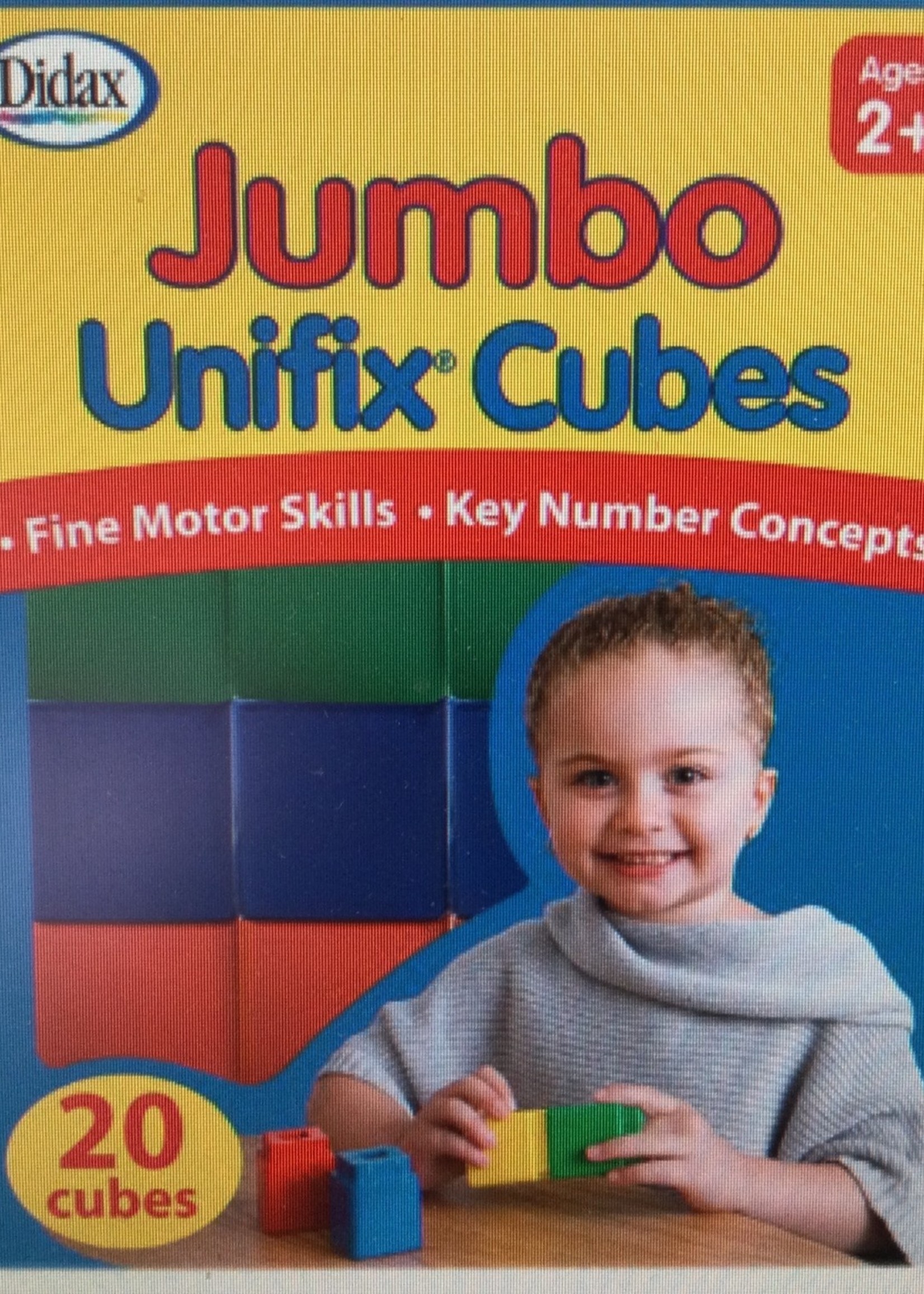 Jumbo Unifix Cubes-20 Cubes