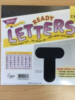 Black 4" Casual Letters Black 4" Casual Letters 71pc