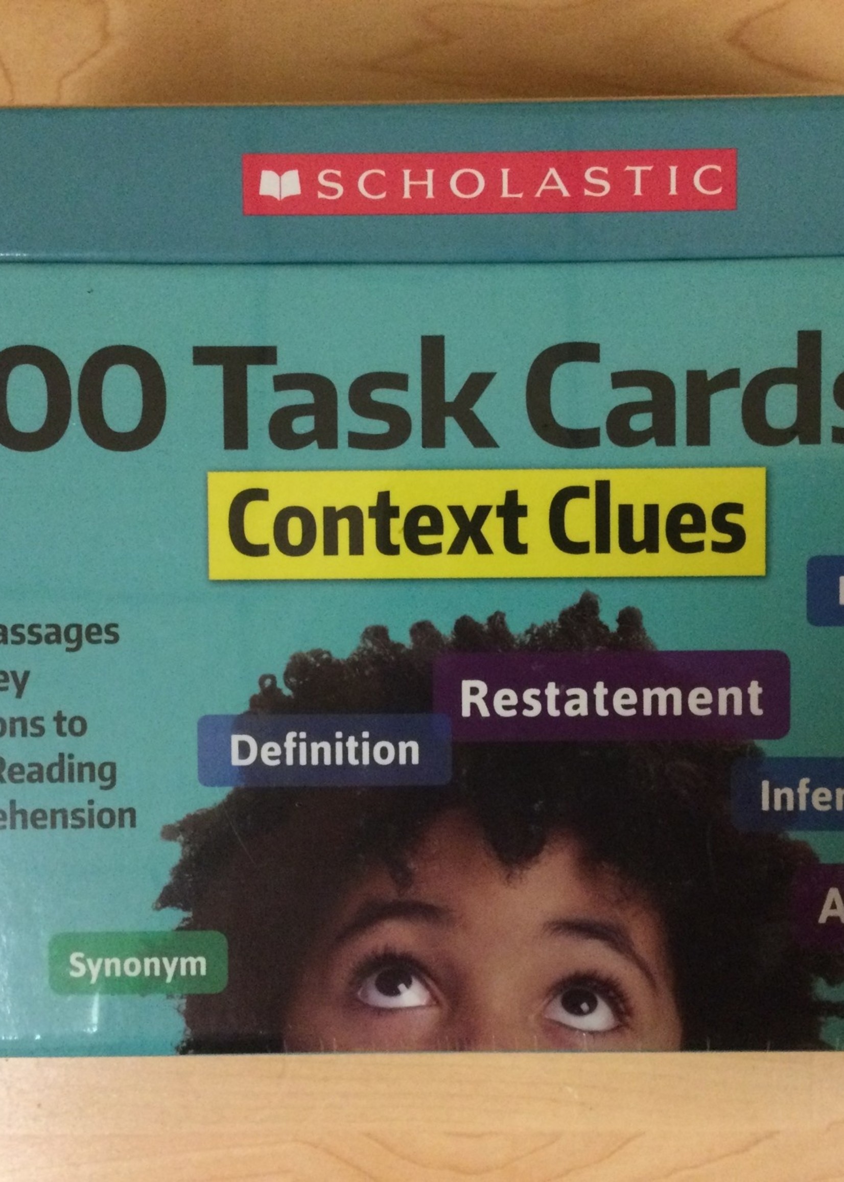 100 Task Cards in a Box: Context Clues