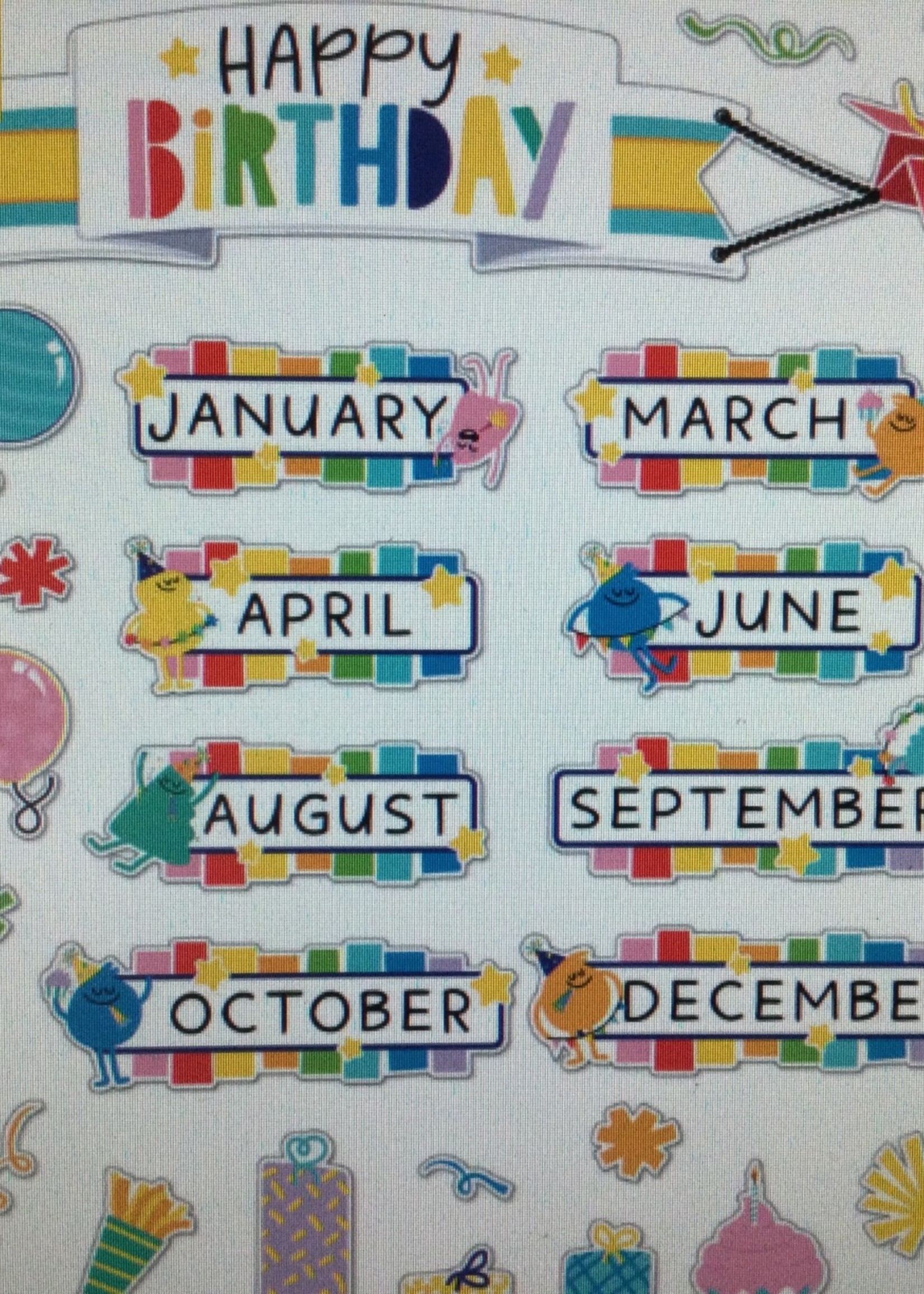 Happy Place Birthday Bulletin Board