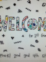 Happy Place Welcome Bulletin Board