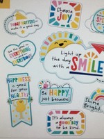 Happy Place Motivational Mini Bulletin Board Set