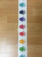 Hands with Hearts Straight Border 36'