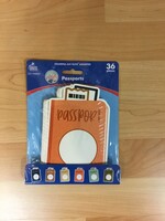 Let's Explore Passport Cutouts 36pc