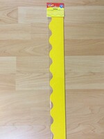 Yellow Scalloped Border