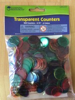 Transparent Counters 250 pc