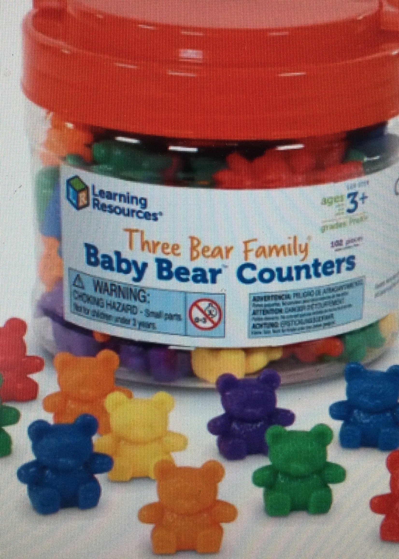 Baby Bear Counters 102pc