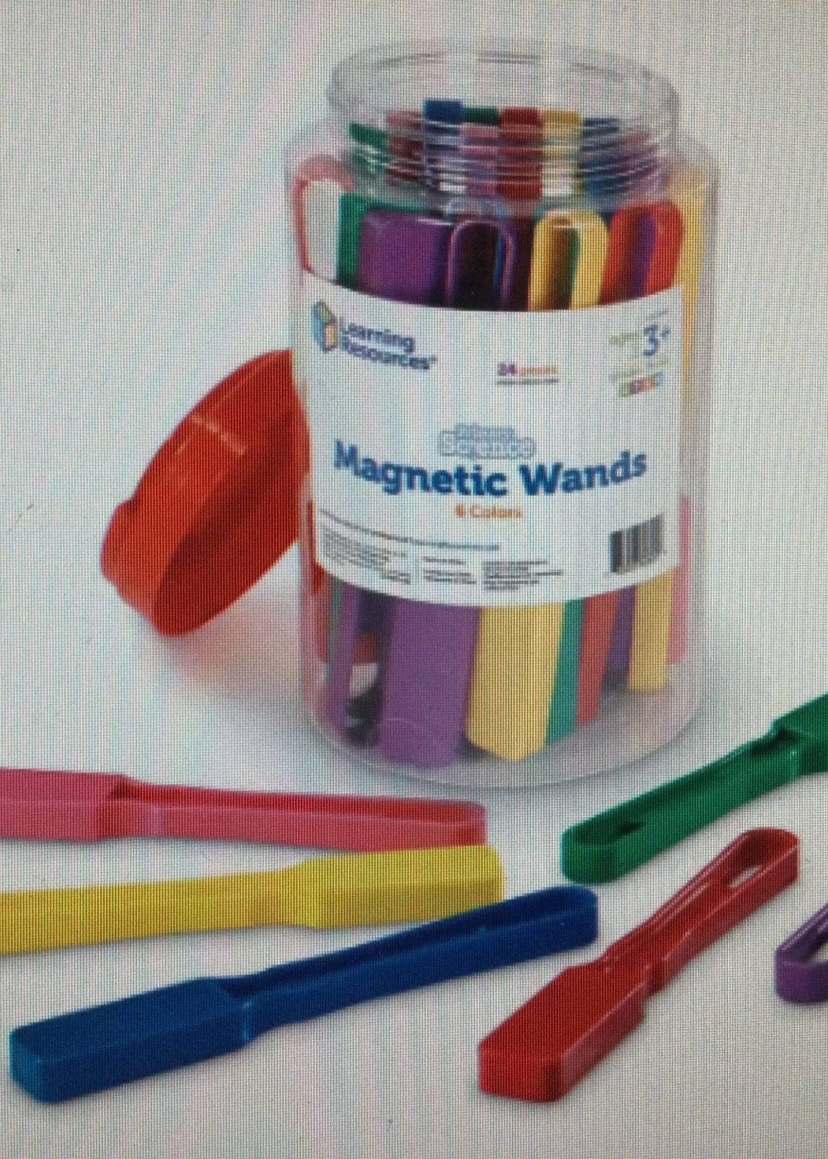 Magnetic Wands 6 Colors Set of 24