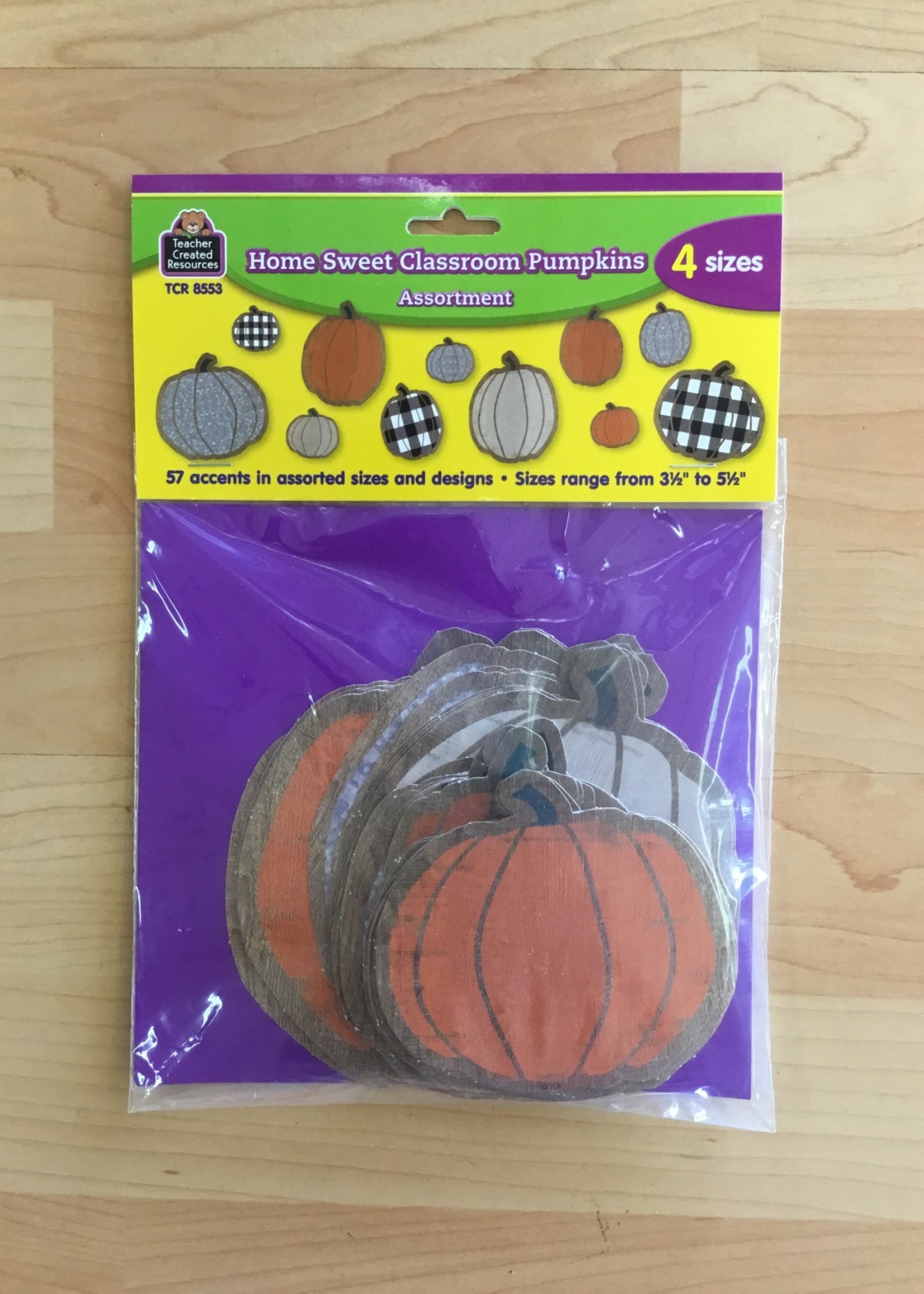 Home Sweet Classroom Pumpkins Cutouts Asst 57pc