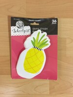 Schoolgirl Style Pineapple Cutouts Simply Stylish