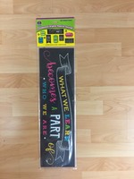 Chalkboard Brights Positive Sayings Mini Bulletin Board