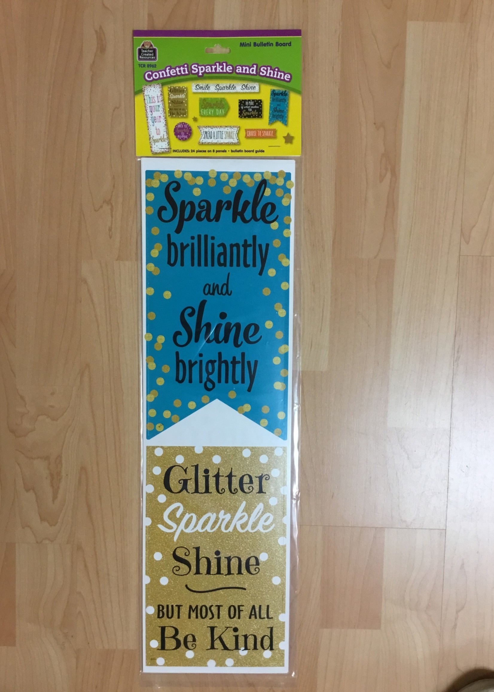 Confetti Sparkle and Shine Mini Bulletin Board