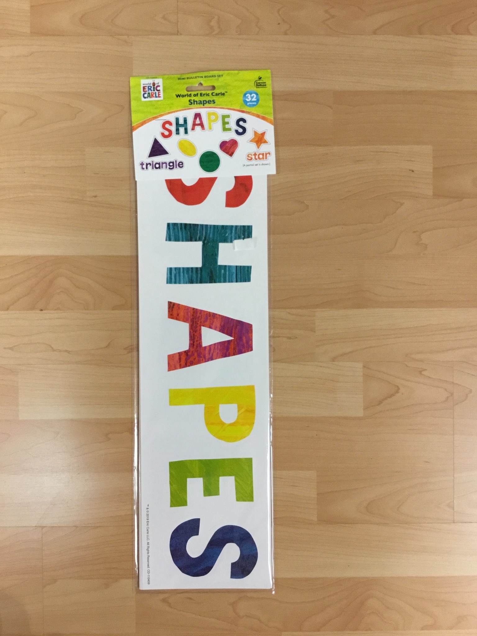 Eric Carle Shapes Mini Bulletin Board - School Spot