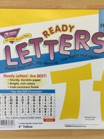 Yellow 4" Friendly Letters Combo Pack 255pc