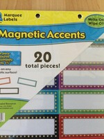Marquee Magnetic Labels 20pc