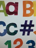 Eric Carle Colorful 4" Letters 219pc