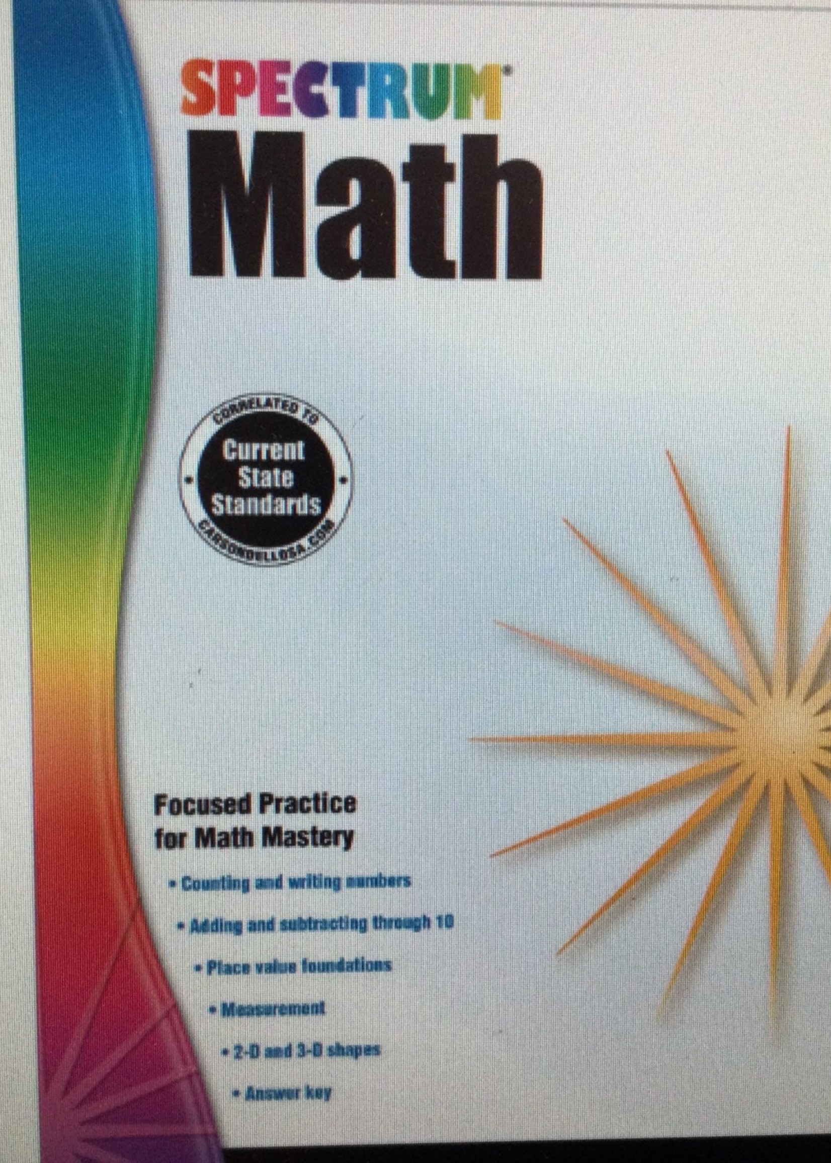 Spectrum Math K