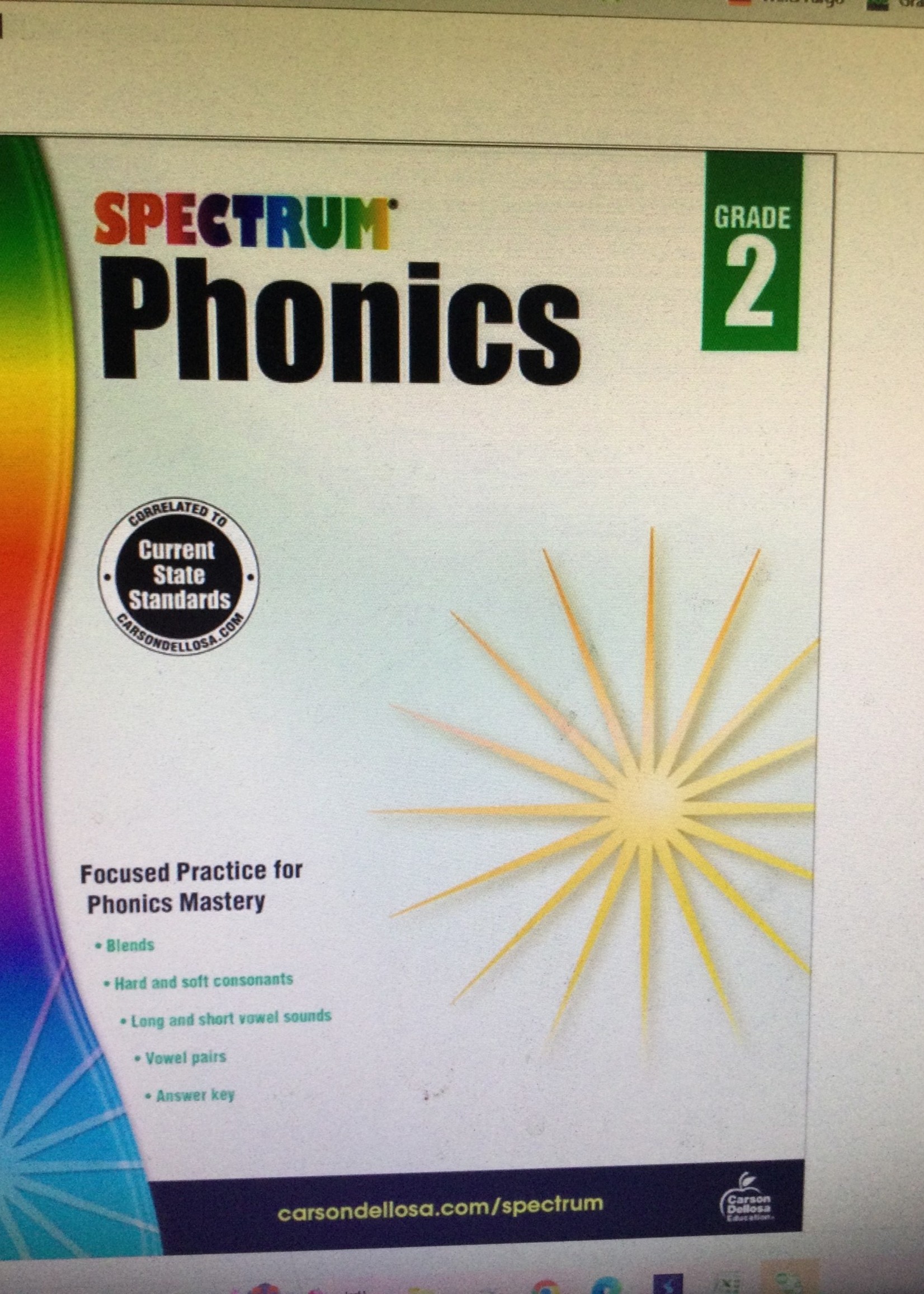 Spectrum Phonics 2