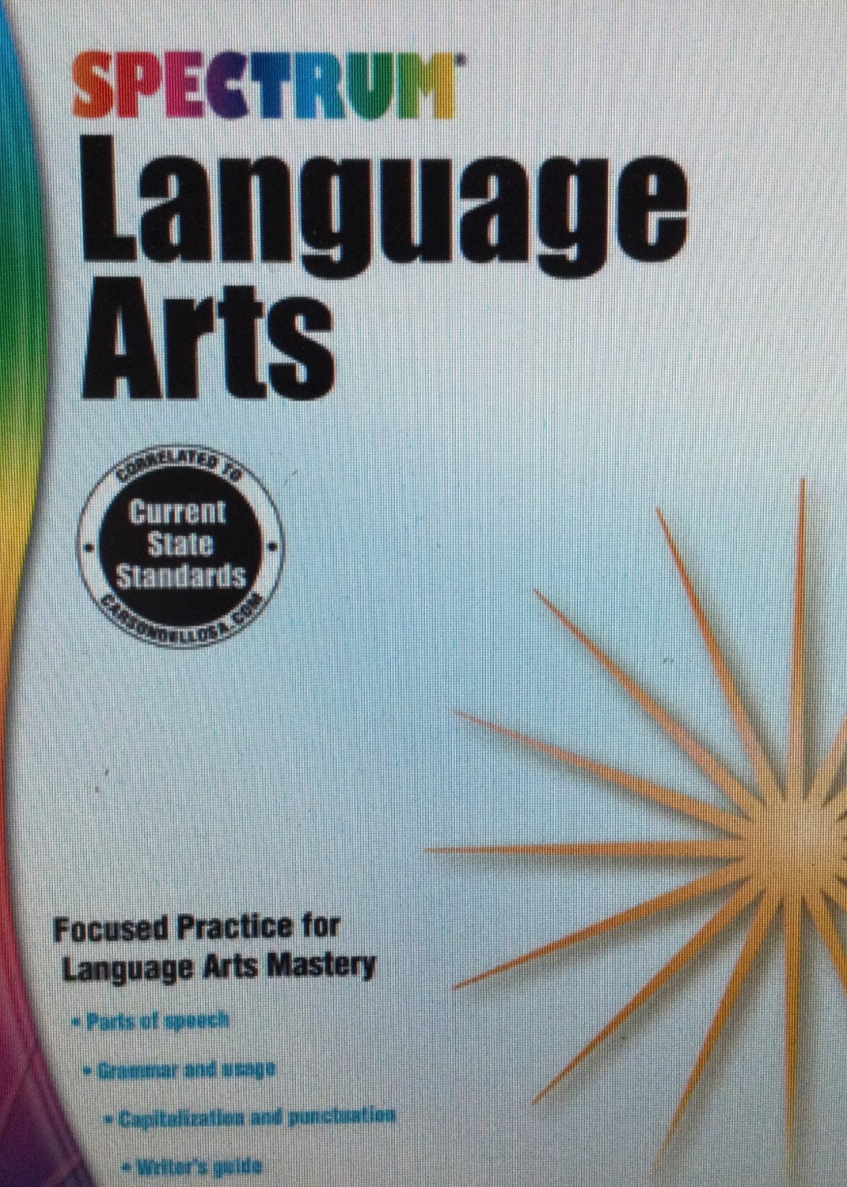 Spectrum Language Arts 1