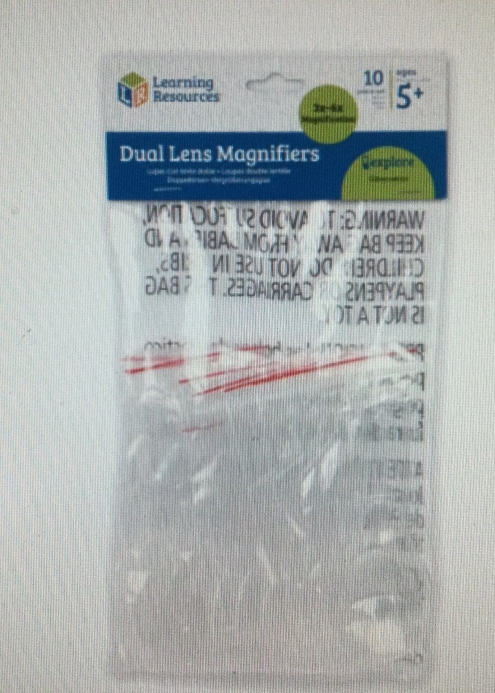 Dual Lens Magnifiers Set of 10