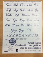 Chart Tablet 1" Ruled (Lg.) 25sheets