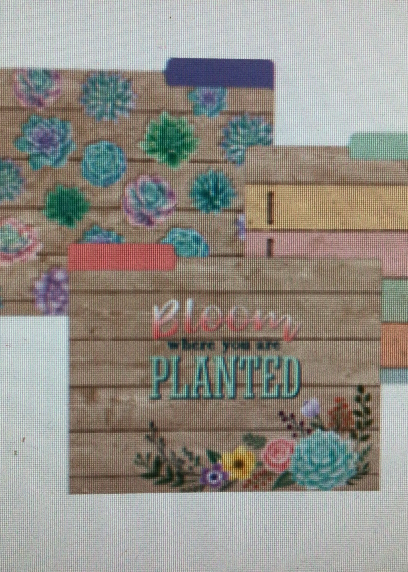 Rustic Bloom File Folders 12 pk