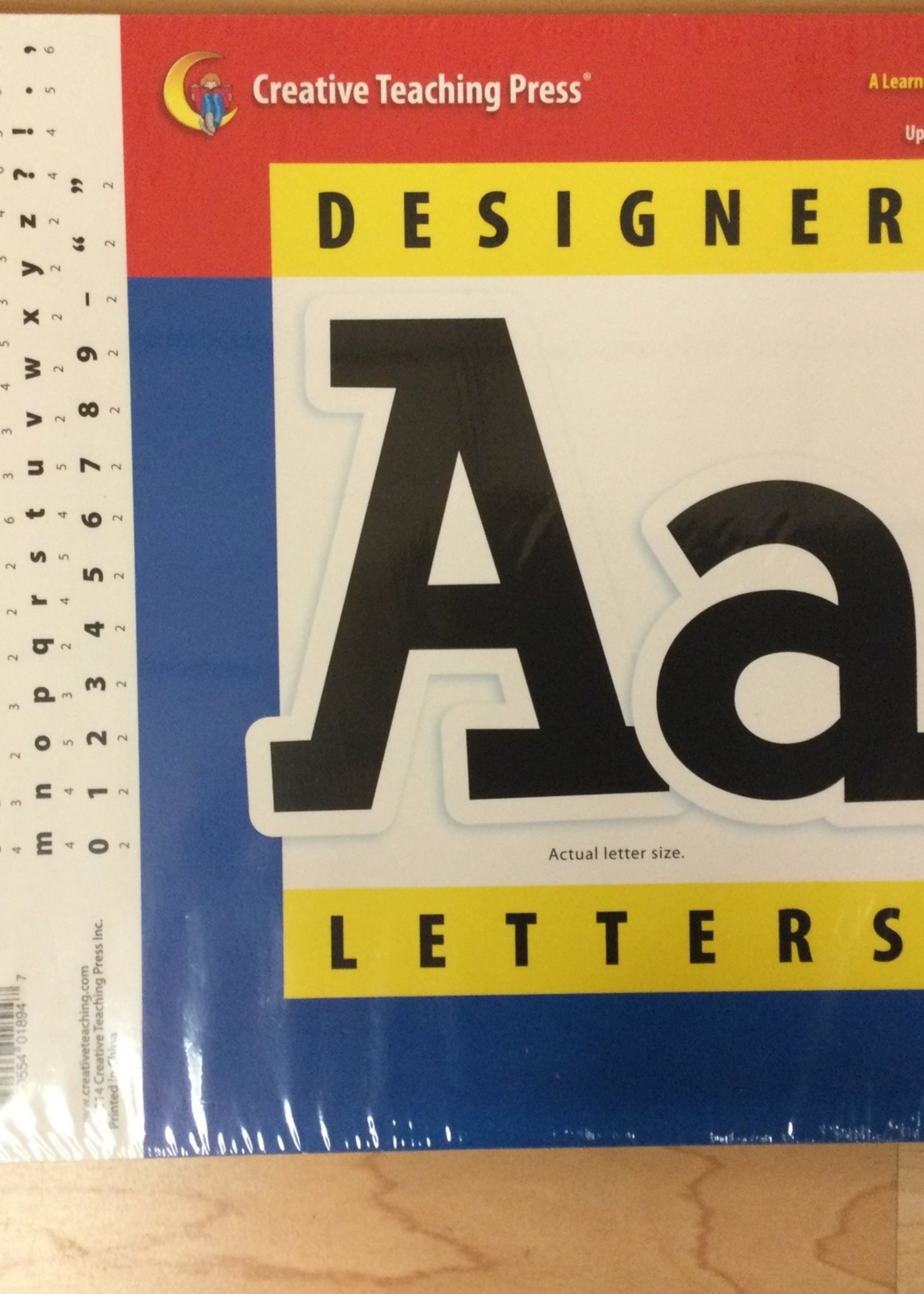 Fancy Black 4" Letters 210pc