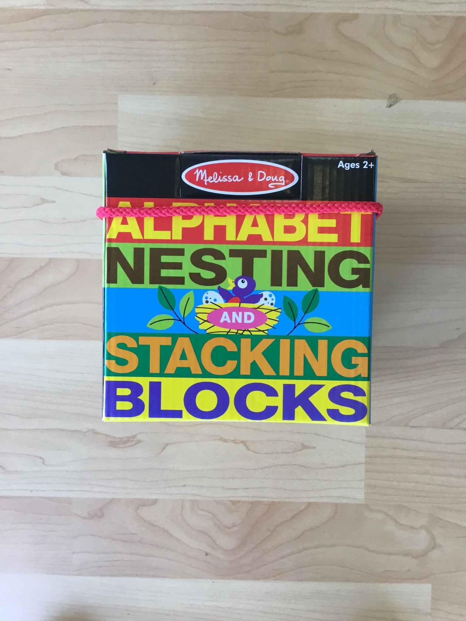Alphabet Nesting & Stacking Blocks School Spot