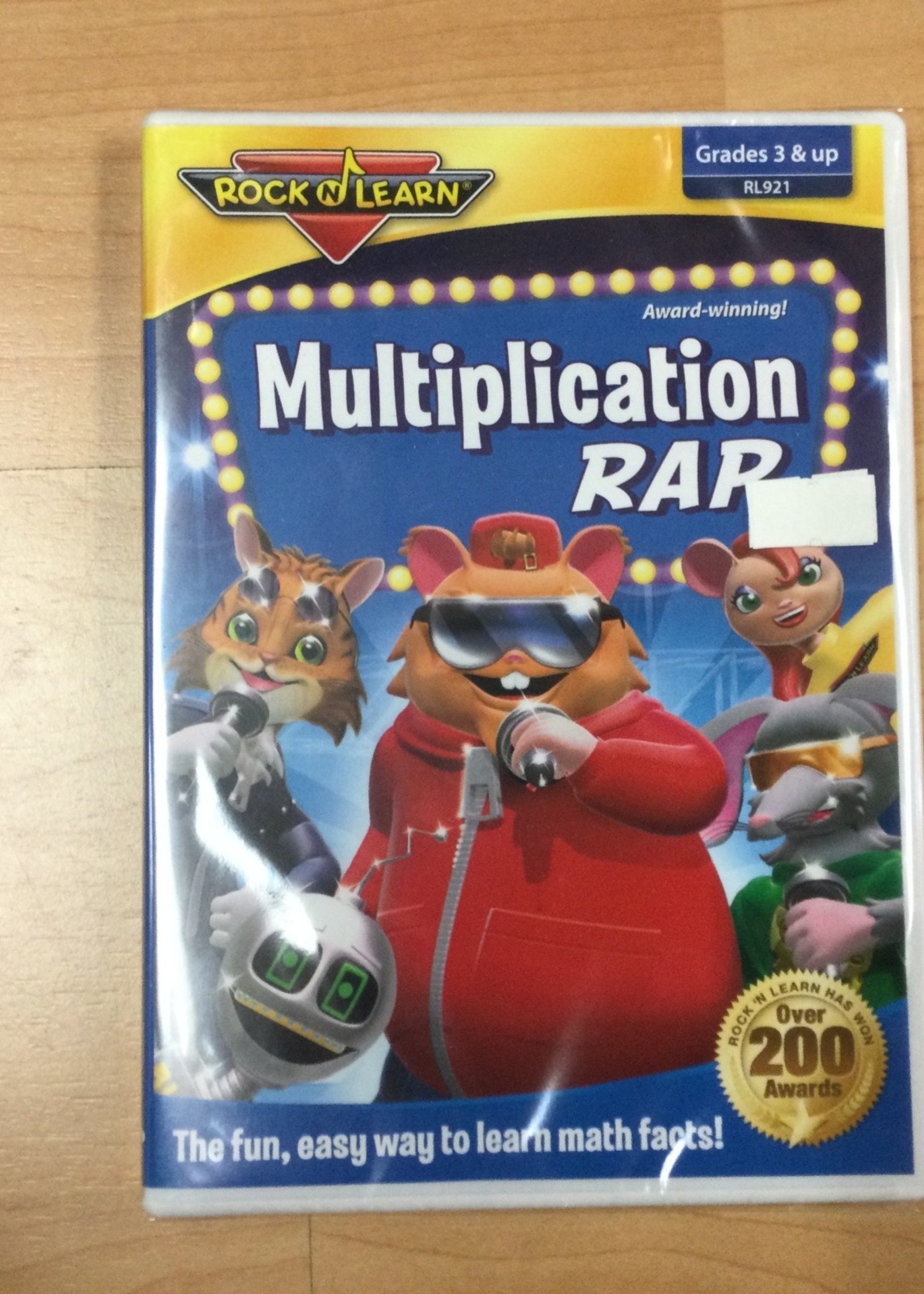 Multiplication Rap DVD