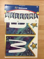 Galaxy Welcome Bulletin Board Set