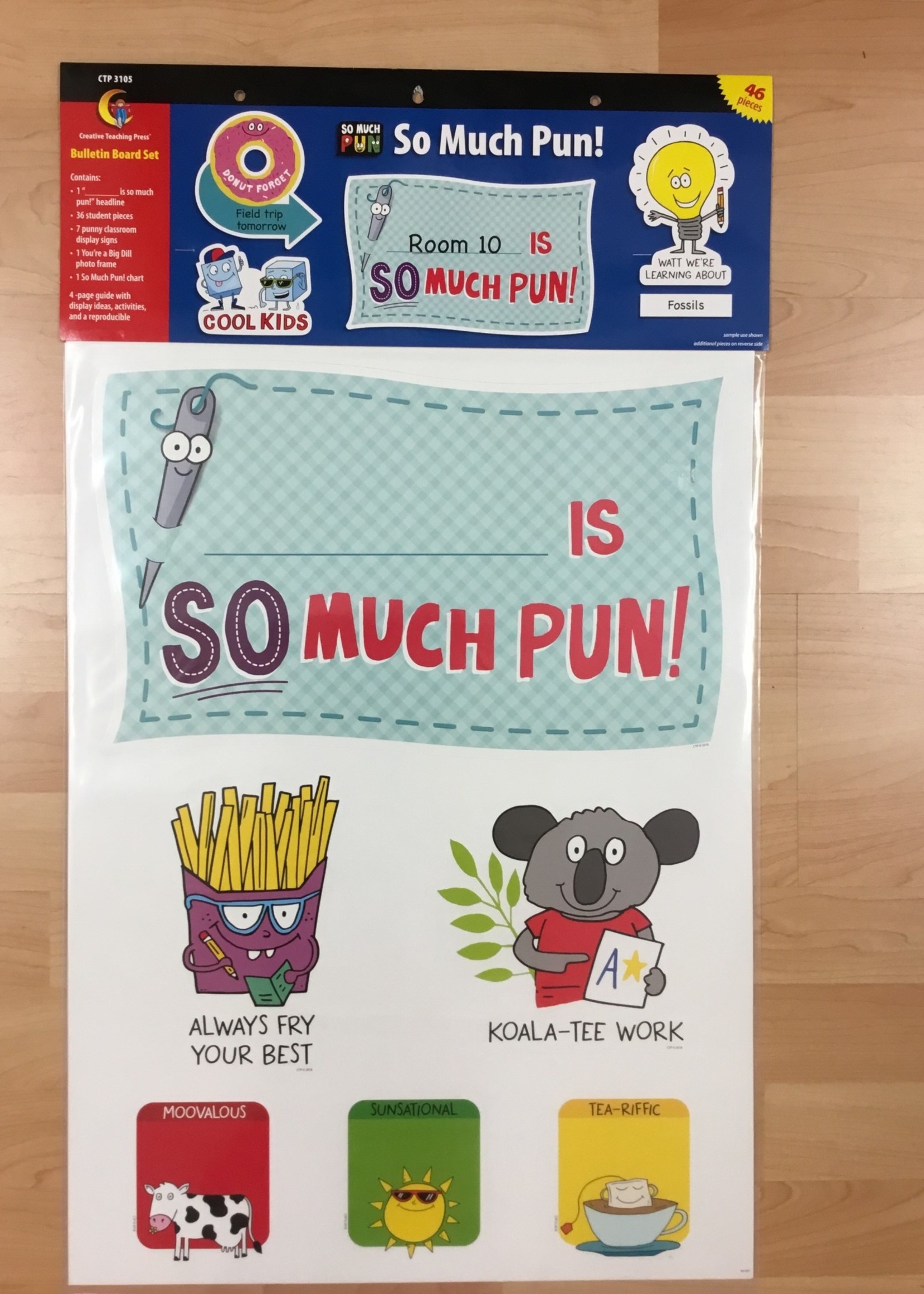 So Much Pun! Bulletin Board Set