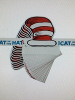 Dr. Seuss Cat in the Hat's Wearable Hats 32 pk