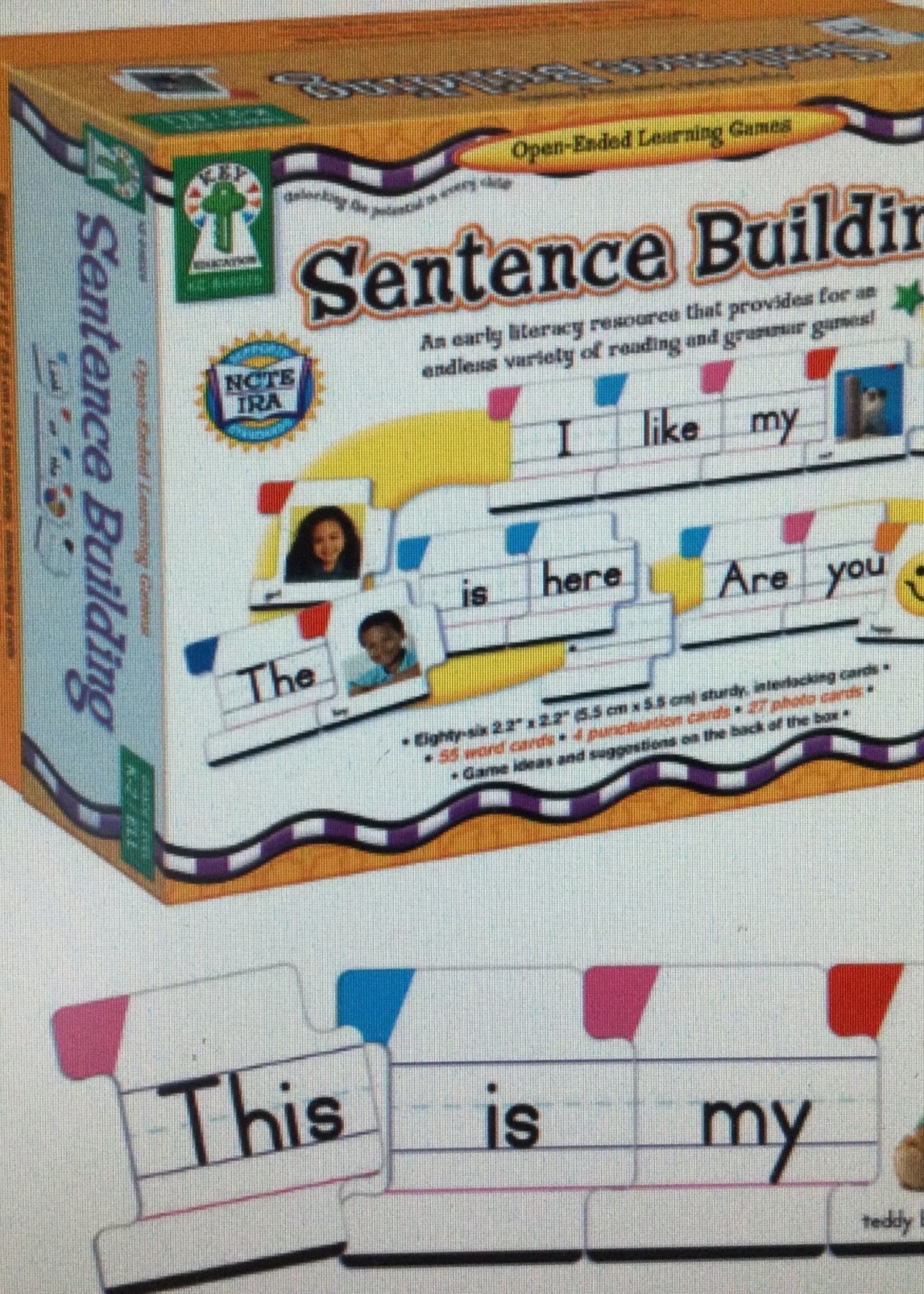 Sentence Building Game 86pc