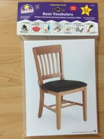 Basic Vocabulary Language Cards 62 sets