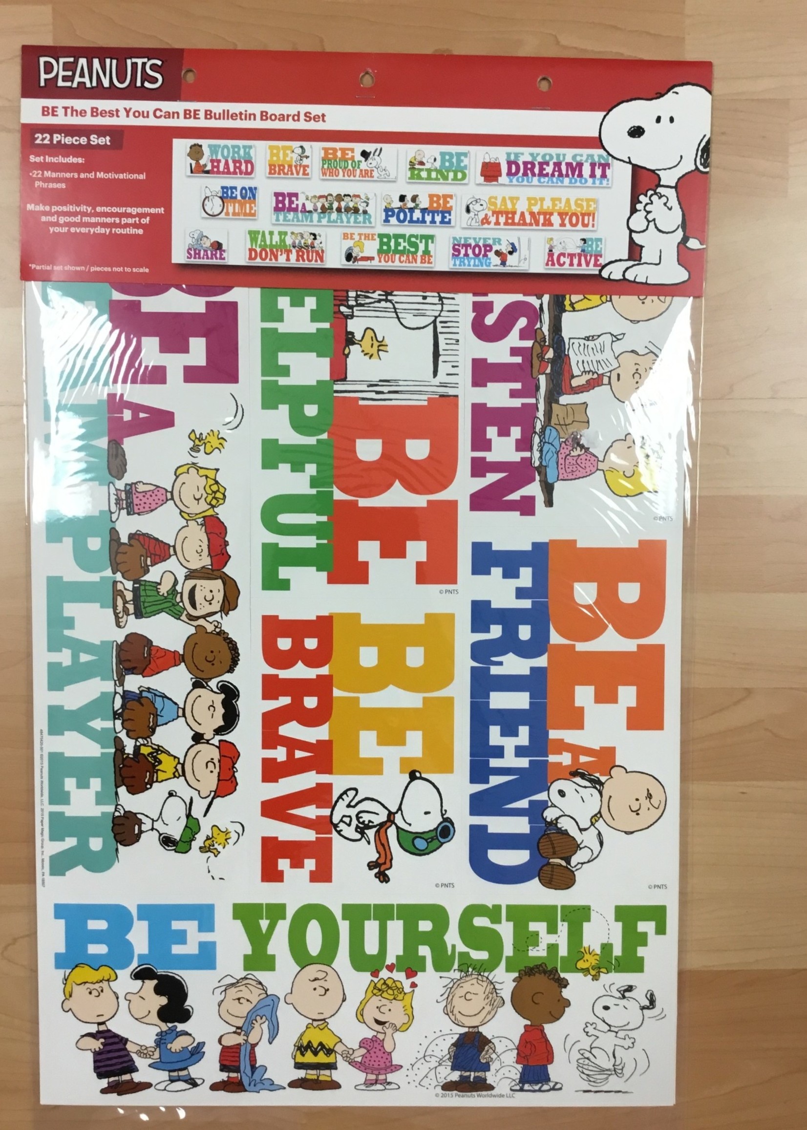 Peanuts Be The Best You Can Be Bulletin Board Set