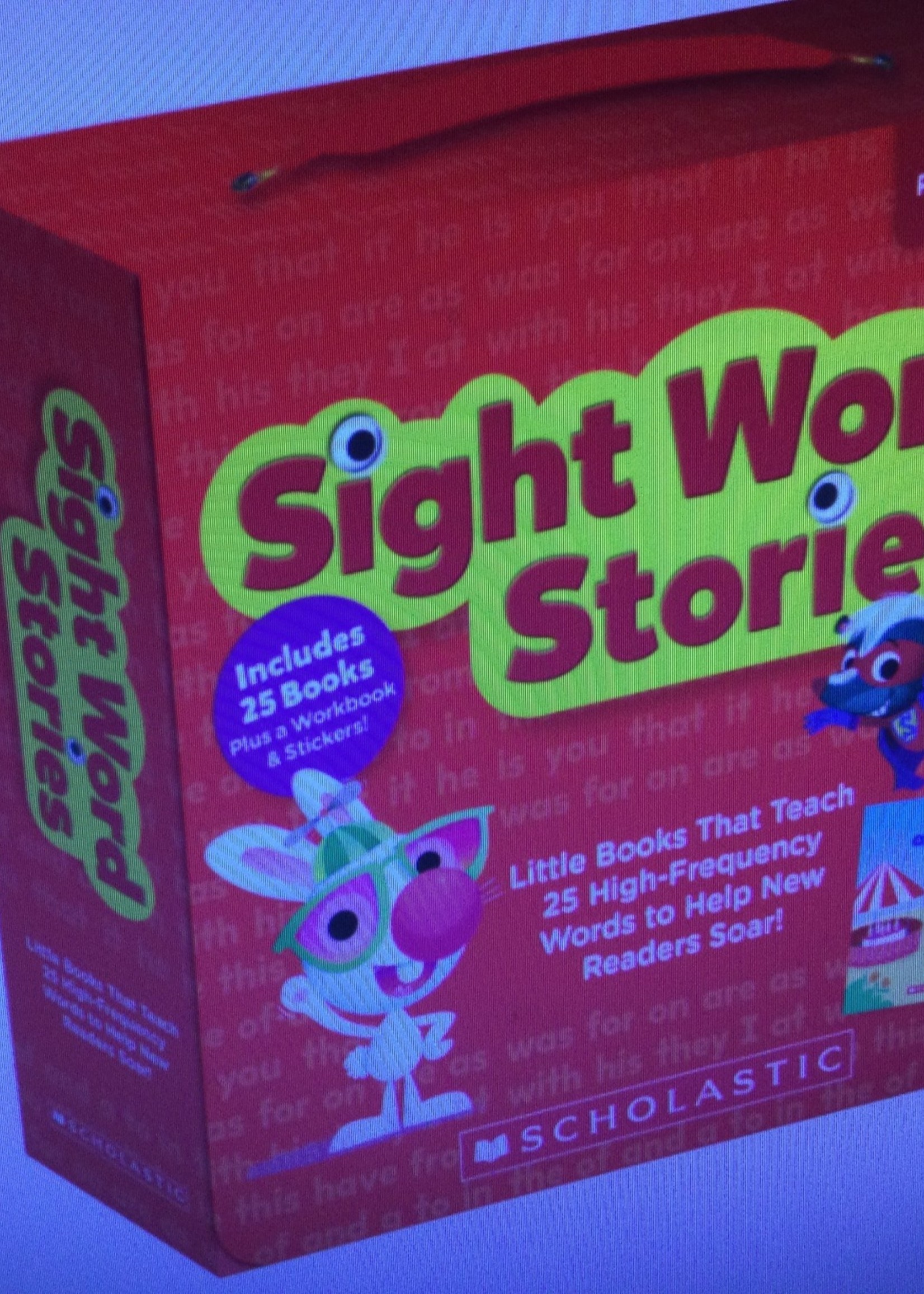 Sight Word Stories-A 25 Books