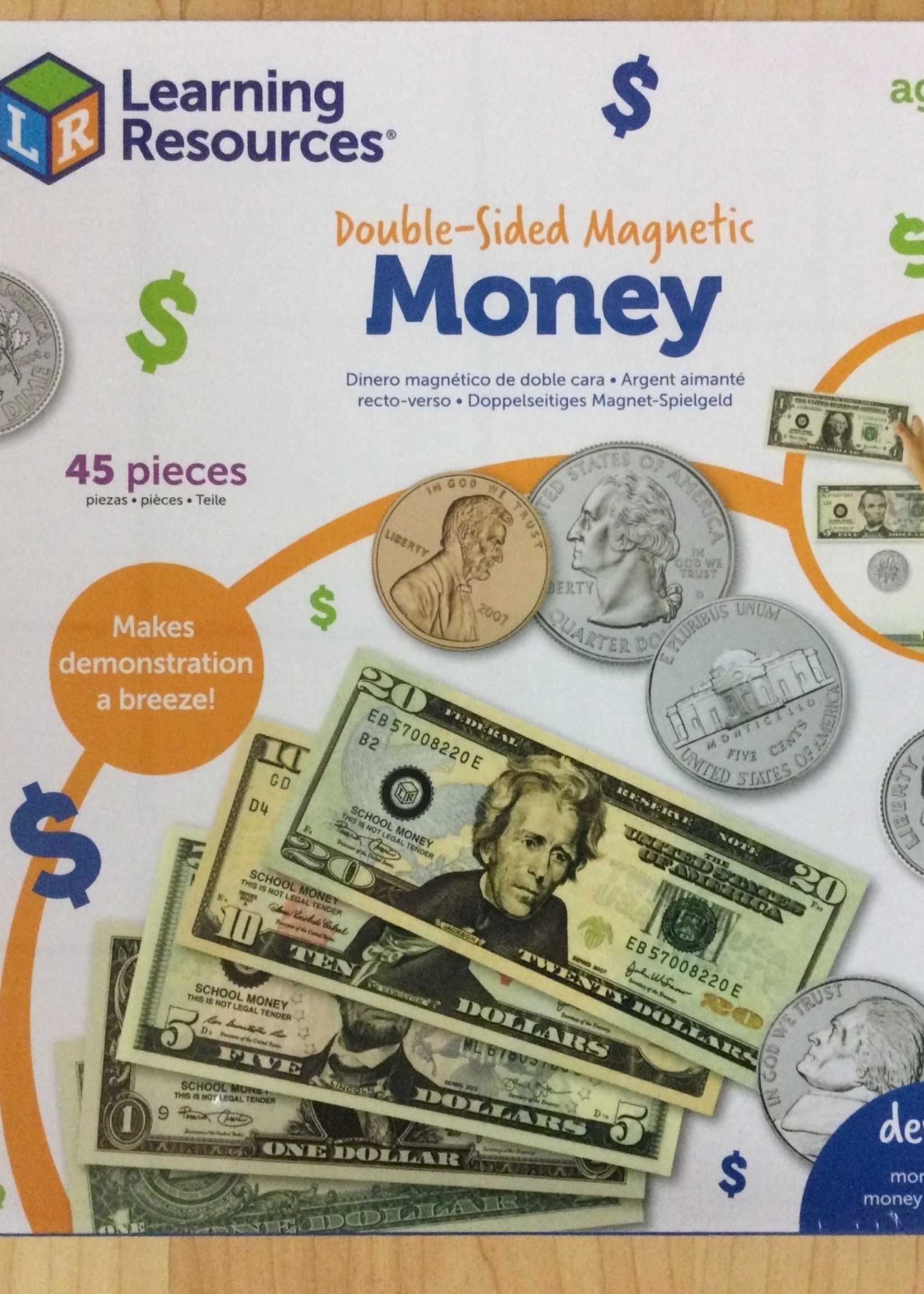 Double-Sided Magnetic Money 45pc