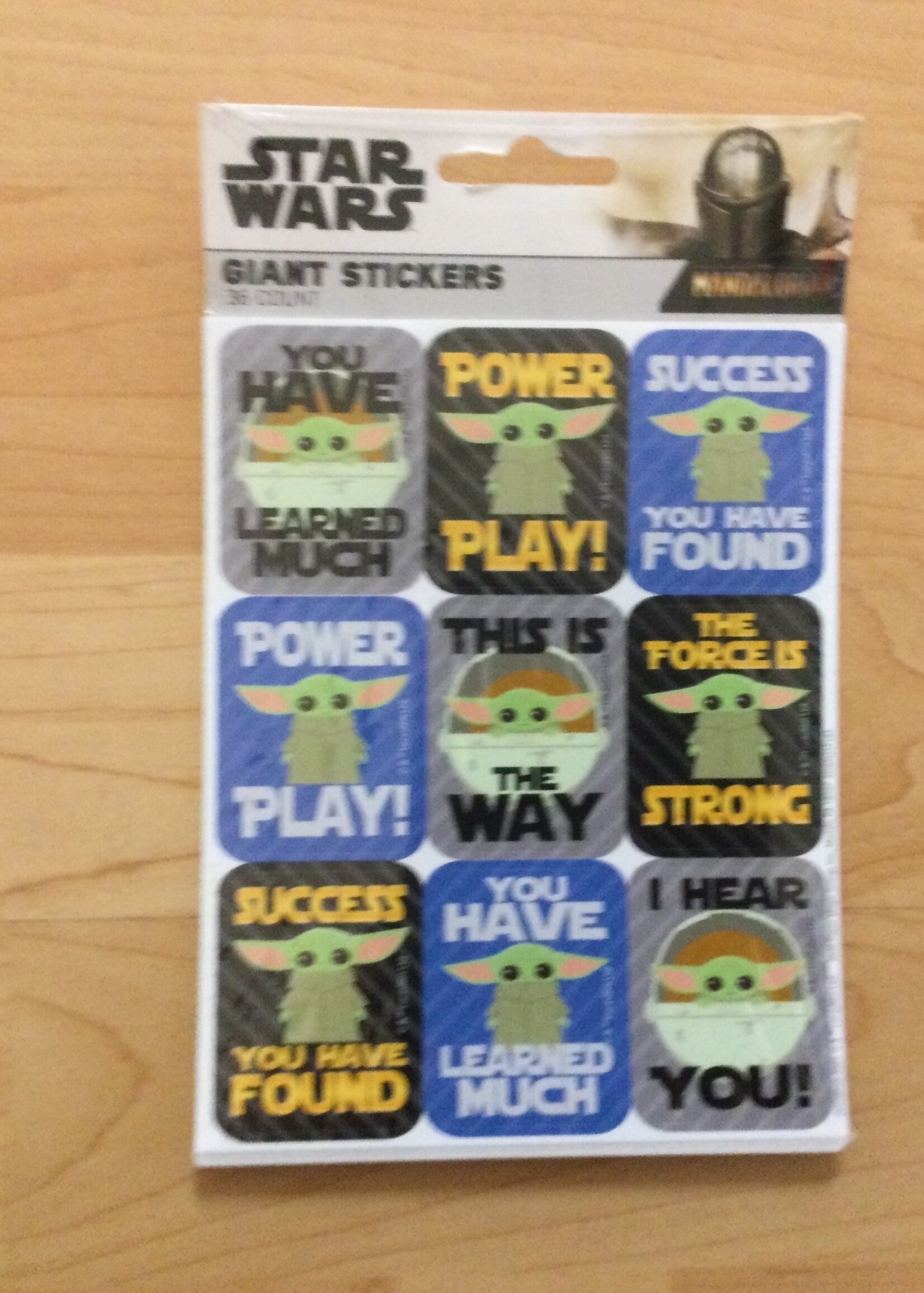 Giant Mandalorian Stickers