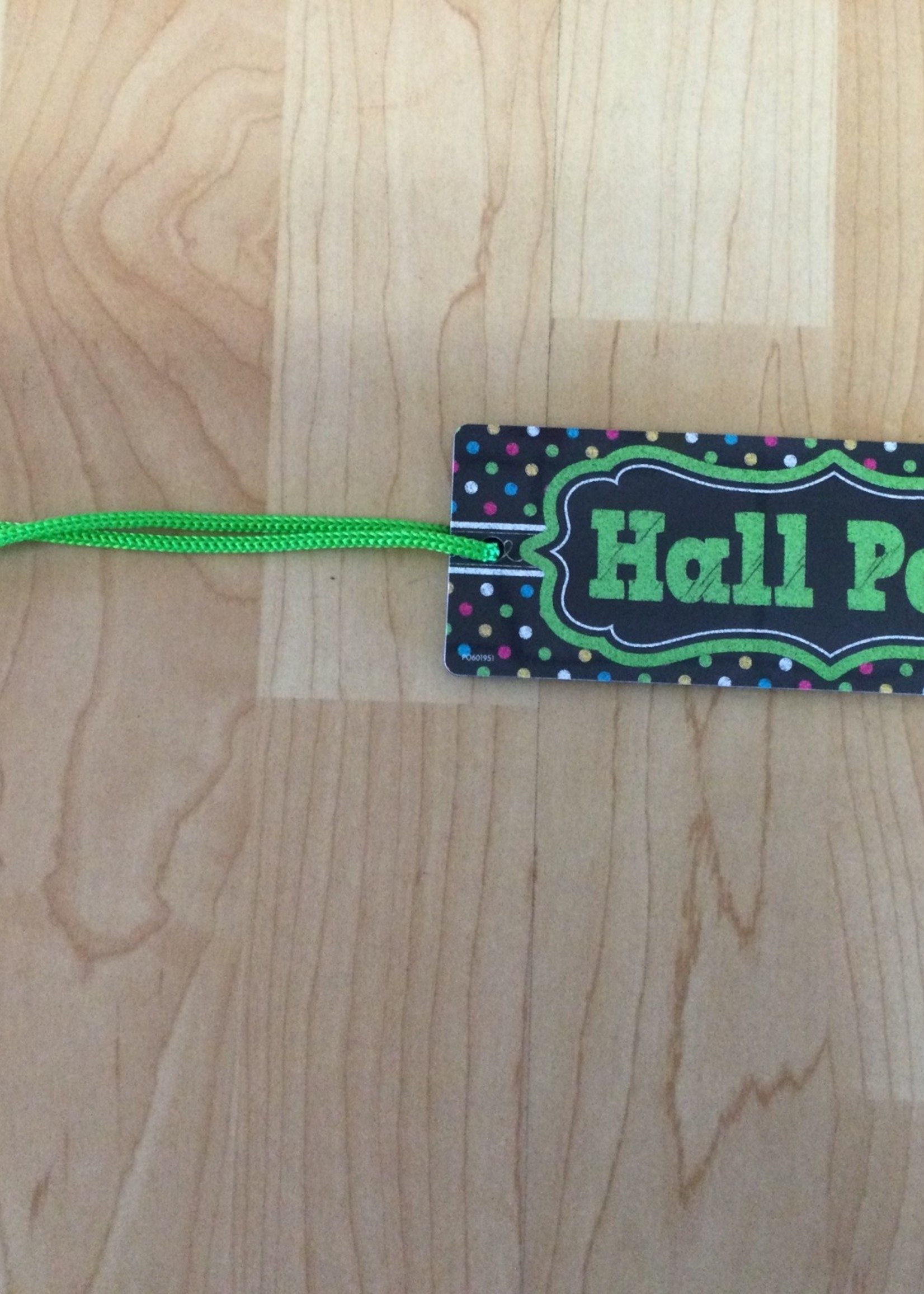 Chalkboard Brights Magnetic Hall Pass