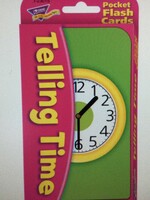 Telling Time Flash Cards 52pc