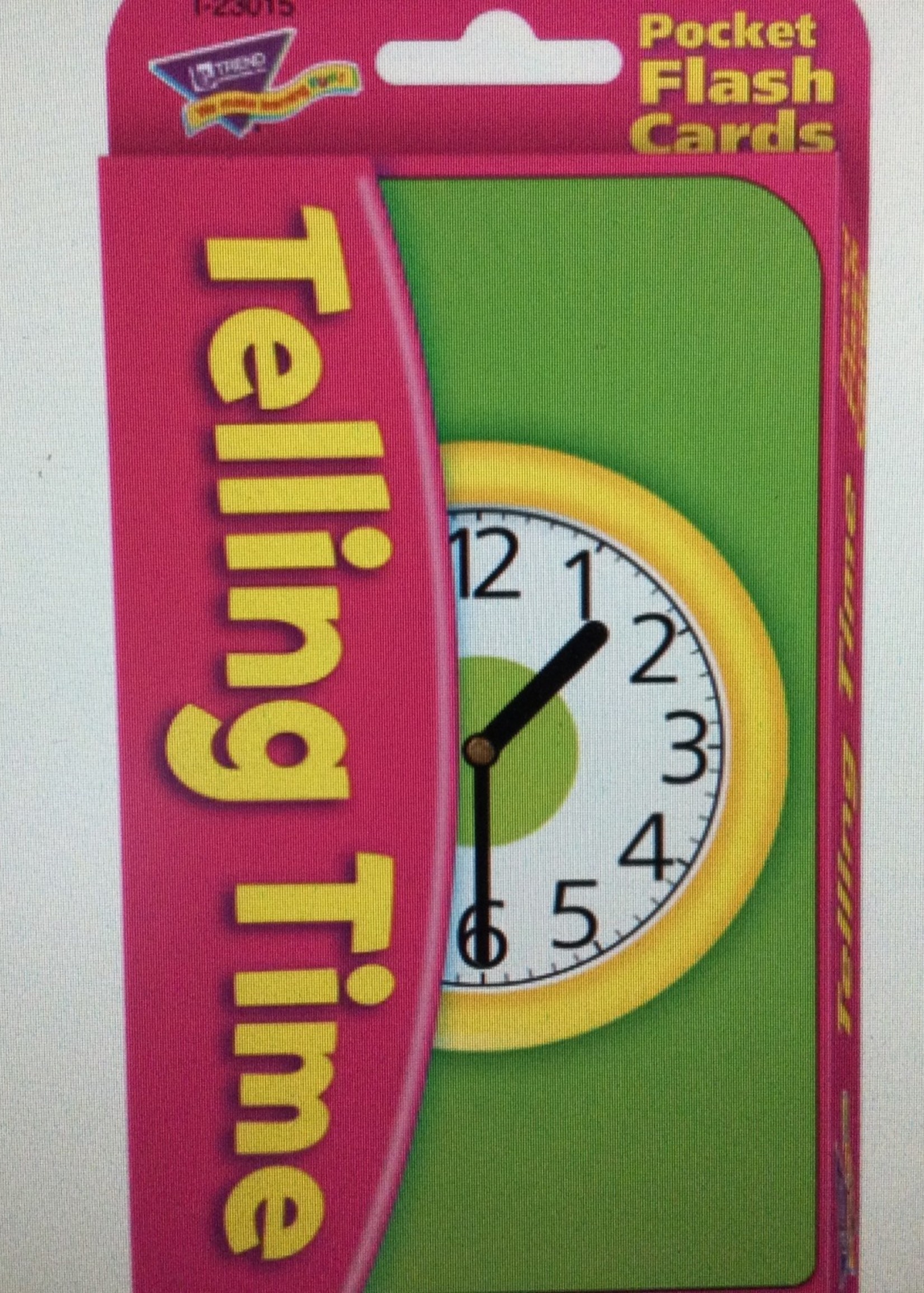 Telling Time Flash Cards 52pc