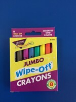 Jumbo Wipe-Off Crayons 8ct