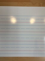 Handwriting Paper Wipe-Off Chart