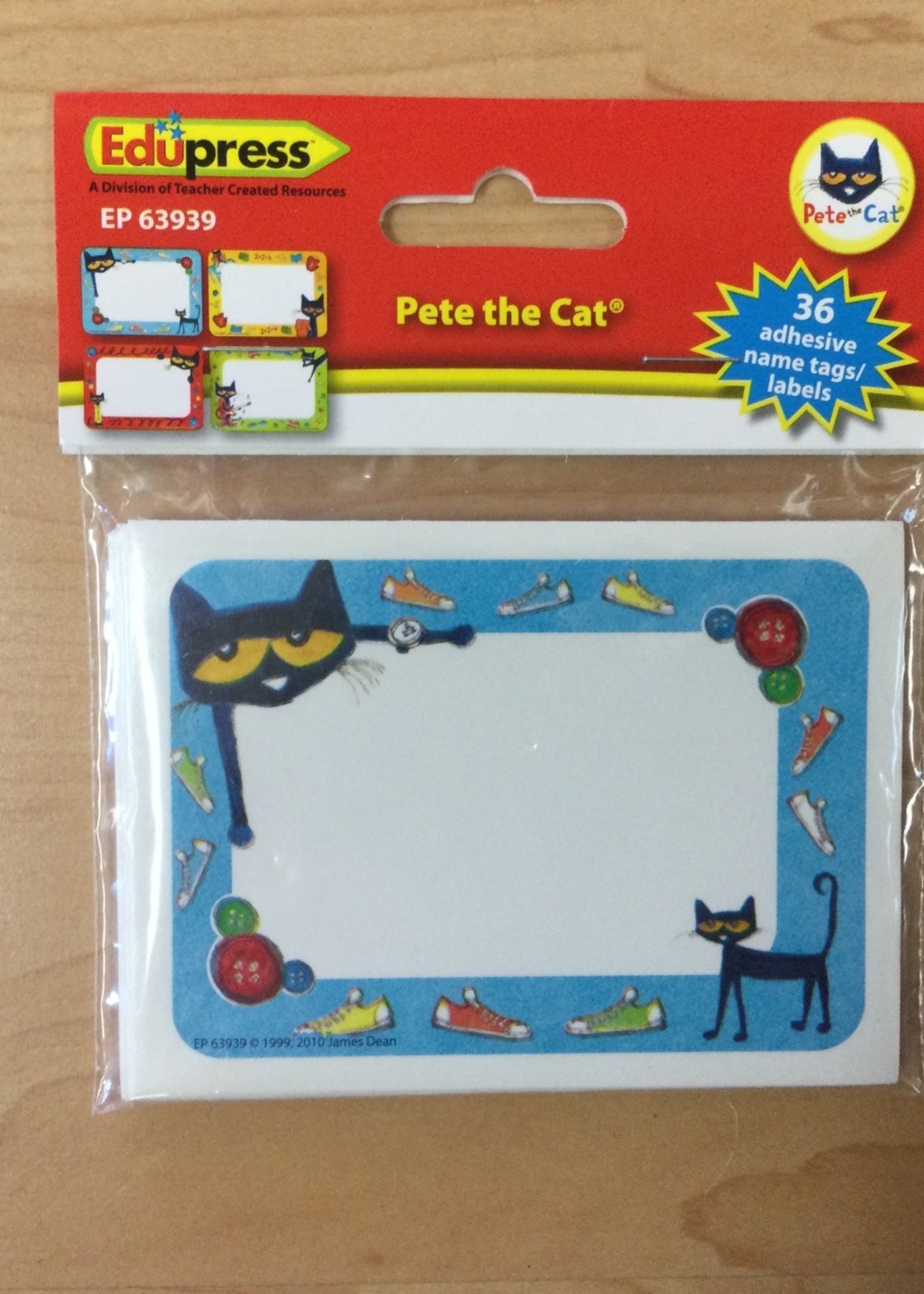 Pete the Cat Labels 36pk