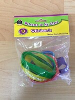 Welcome To My Class Wristbands 10pk